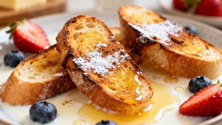 Pain perdu baguette recette facile et savoureuse