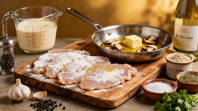 Recette facile d'escalope de veau fondante