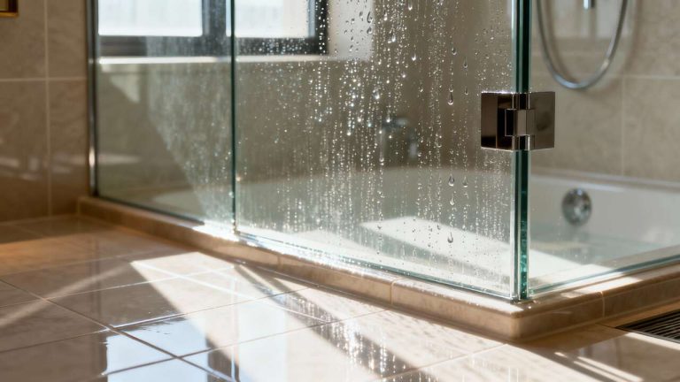 L'astuce de génie des hôtels pour nettoyer les parois de douche sans trace et les retrouver transparentes