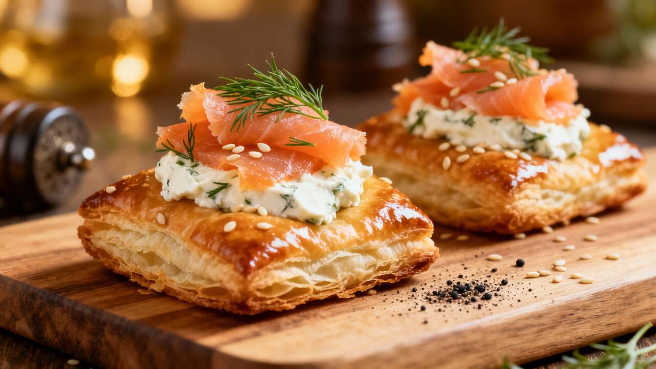 Feuilletés de saumon au boursin la recette facile et savoureuse