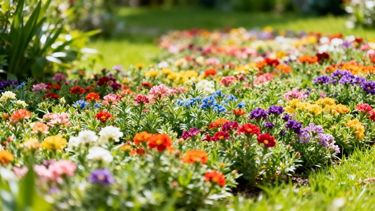 Cette plante vivace s'installe pour 10 ans et forme un tapis de fleurs sans aucun entretien