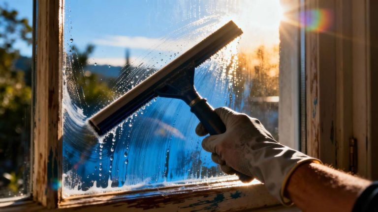 L’astuce de génie des pros du nettoyage pour retrouver une vitre impeccable sans aucune trace