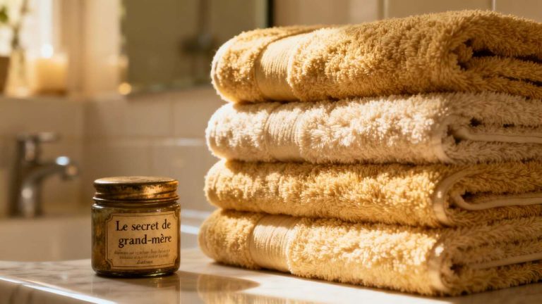 L'astuce de grand-mère pour des serviettes de bain qui restent douces et moelleuses même après des dizaines de lavages