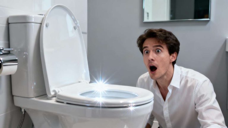 Vos toilettes sont entartrées au fond, l'astuce de nuit sans frotter pour retrouver des wc d'une blancheur parfaite.