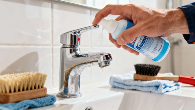 L’astuce de génie des plombiers pour enlever le tartre d’un robinet sans démonter quoi que ce soit