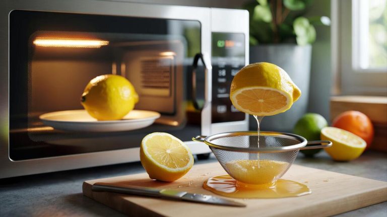 Chauffer un citron au micro-ondes : l’astuce simple qui change tout en cuisine