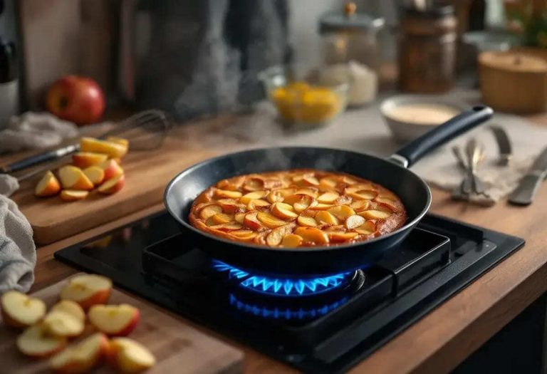 Ce gâteau aux pommes à la poêle va vous sauver les soirs d’hiver 