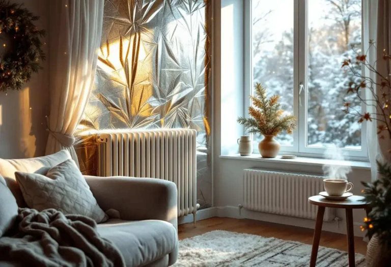 Cette astuce avec du papier aluminium rend vos radiateurs bien plus efficaces en hiver