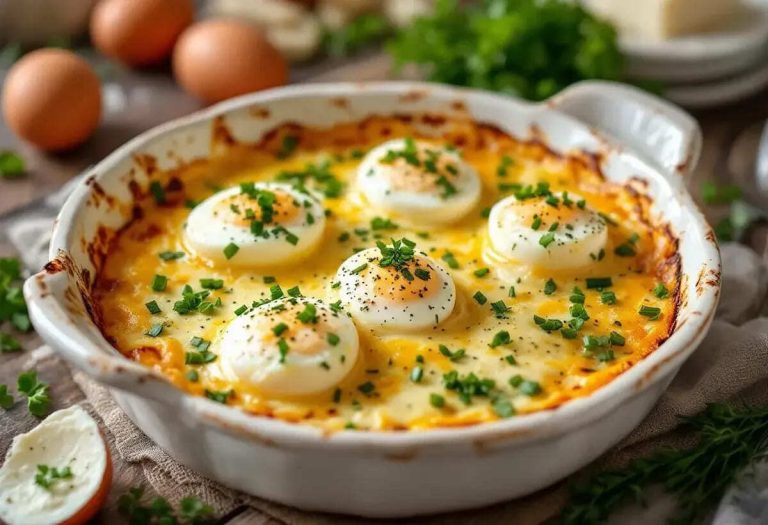 Ma recette préférée en fin de mois : le gratin d’œufs durs : économique, gourmand plaît à toute la famille