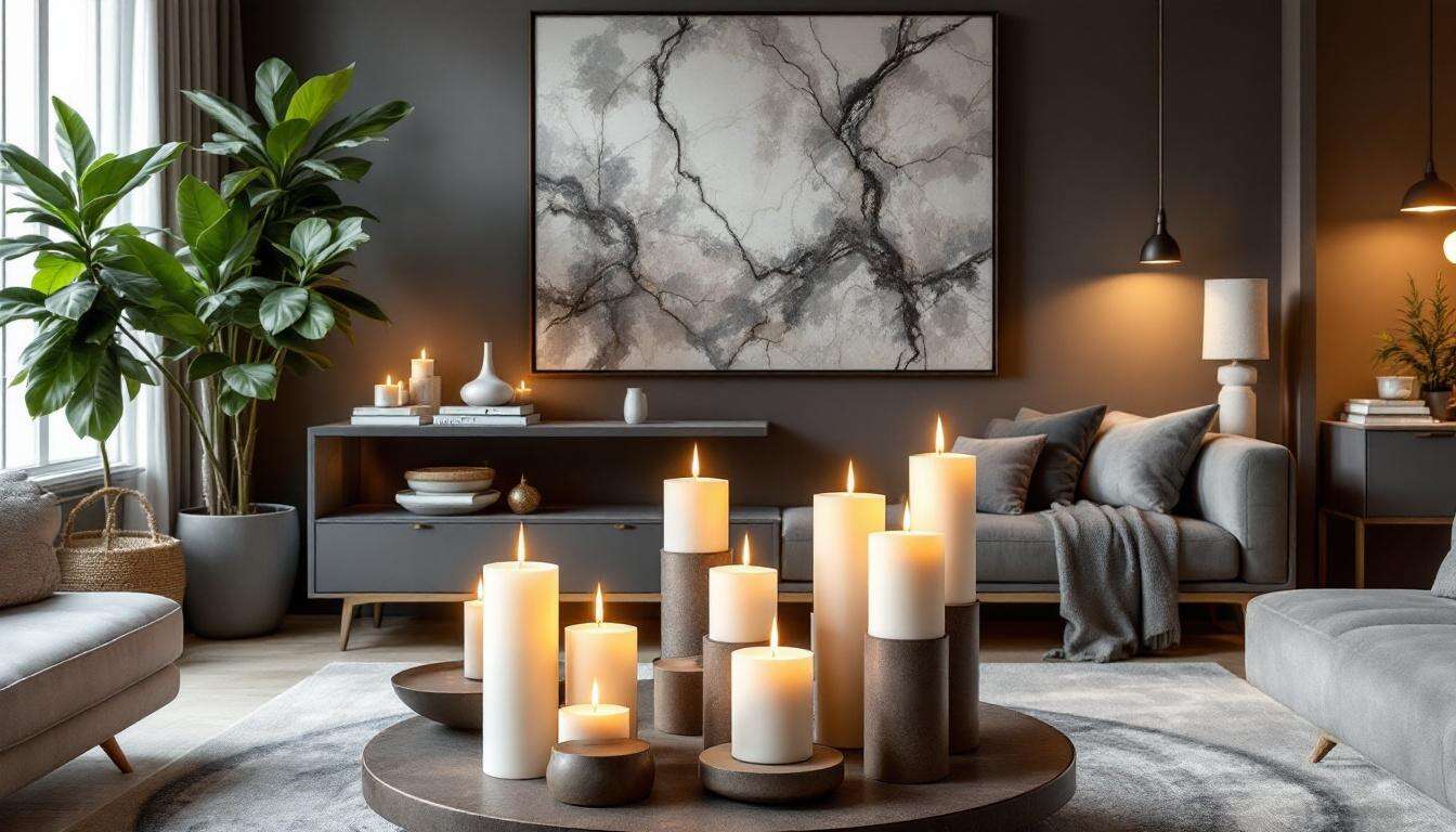 Ils transforment leurs bougies en accessoires tendance grâce à cet objet déco inattendu : l’astuce repérée chez les pros