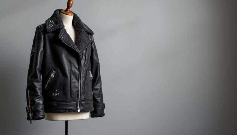 Adieu le manteau en laine, ce manteau rock et tendance qui tient tout aussi chaud fera notre bonheur cet hiver