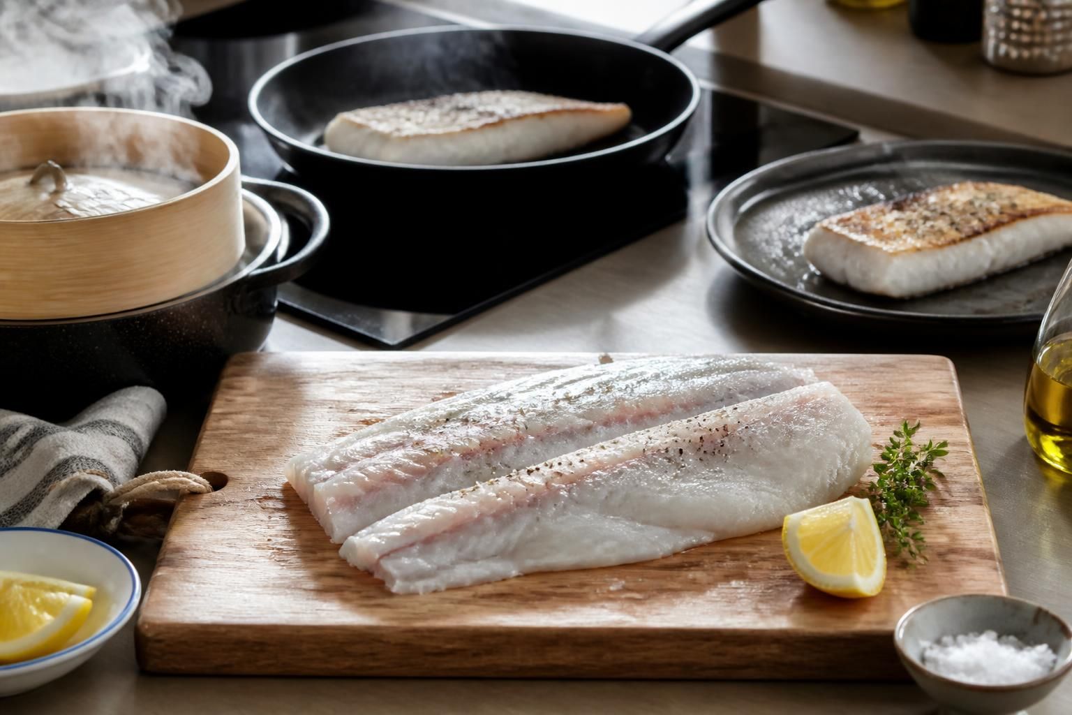 Cuisson du lieu noir : méthodes, temps et astuces