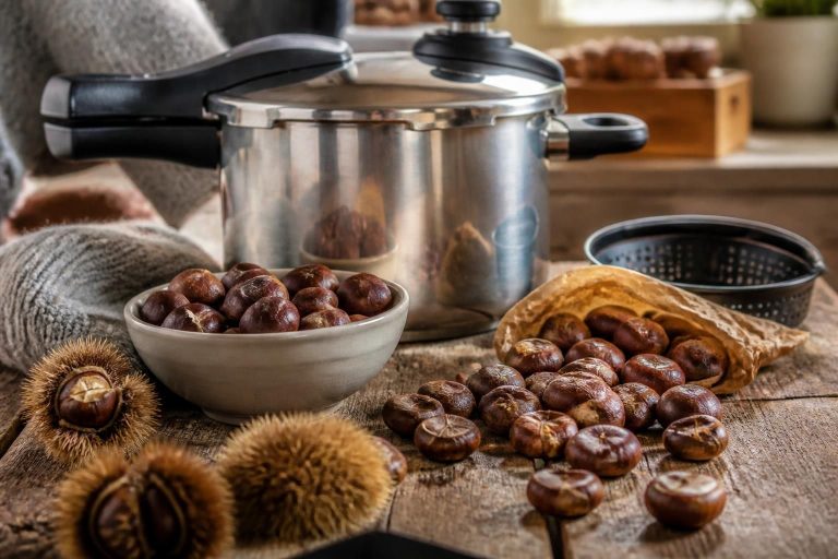 Cuisson des châtaignes à la cocotte-minute : temps et astuces