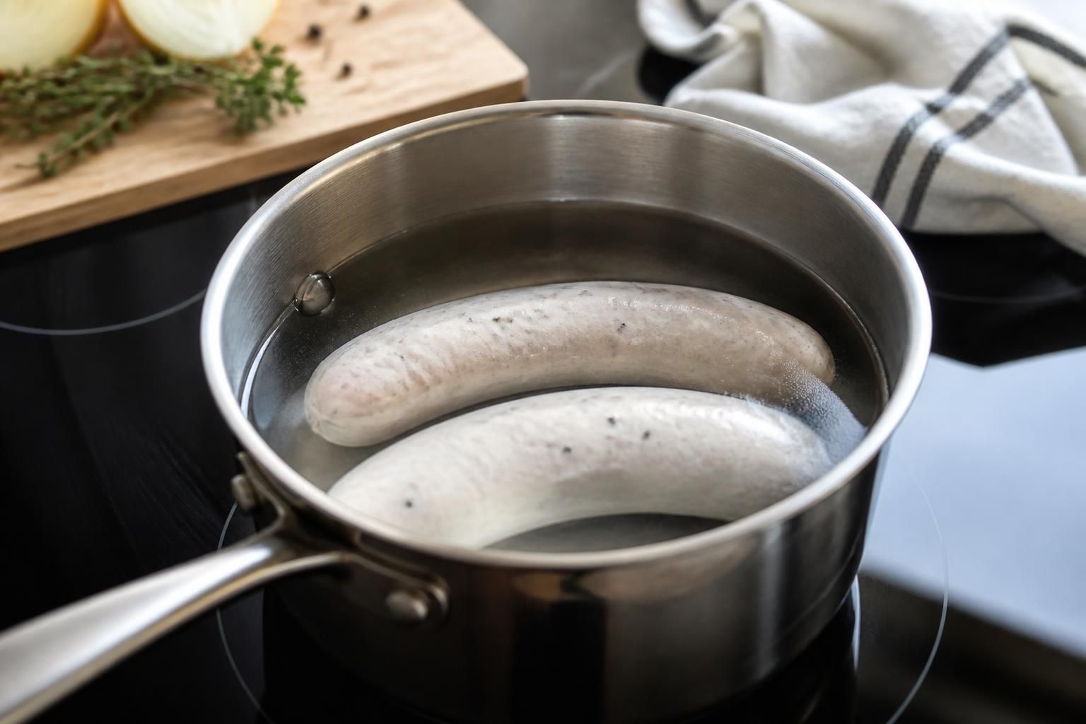 Comment cuire du boudin blanc sans qu'il éclate